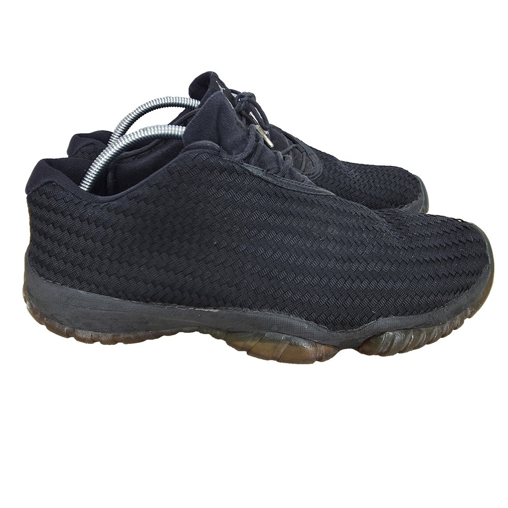 Jordan Future Low Gamma Woven Sneakers Mens 12 Black Low Top Shoes 718948-005